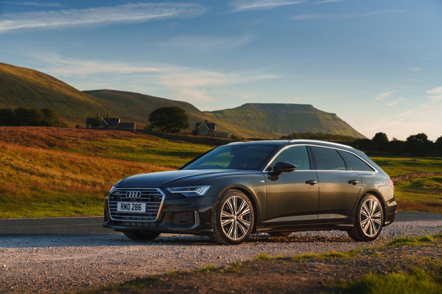  Audi A6 50 TDI Quattro S-Line Avant (C8) 2018 года  (UK) (фото 1 из 40)